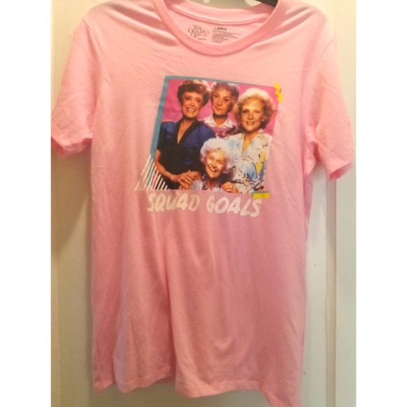 The Golden Girls "Squad Goals" T-Shirt, Size Large, Pink - Picture 4 of 4